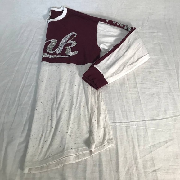 PINK Sequin Script Shirt - Picture 5 of 5